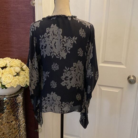 Kobi Halperin 100% silk tunic blouse, XS-S - Picture 7 of 10